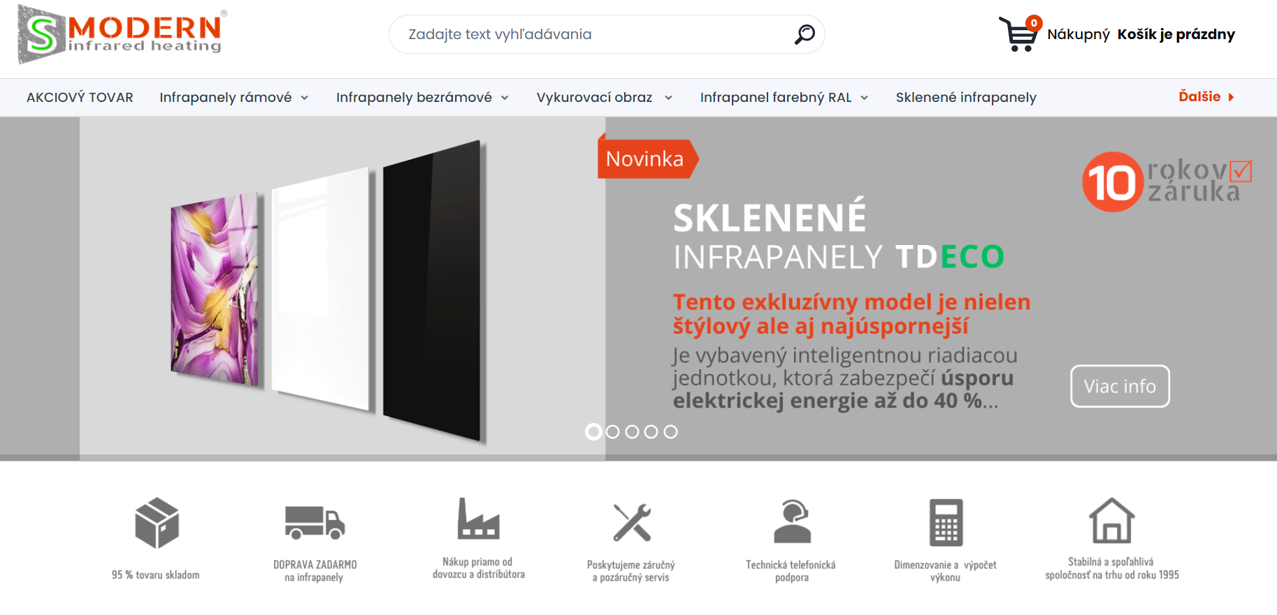 infrapanely smodern web smodern-eshop sk foto